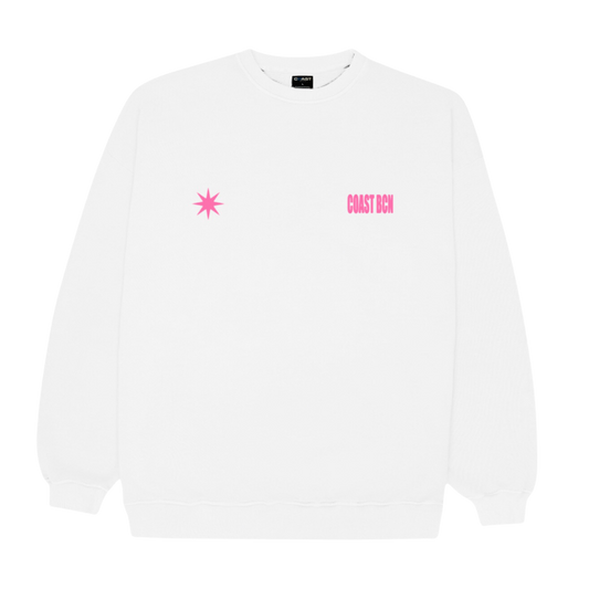 White Disconnect Sweatshirt