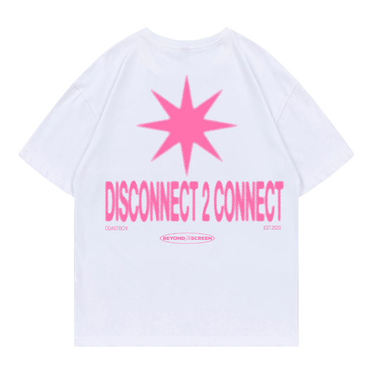 White Disconnect T-shirt