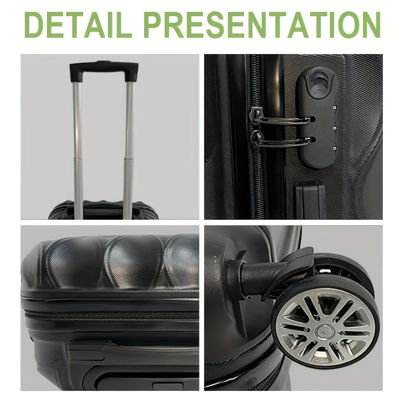 4-Piece Travel Suitcase Set Juego Maletas Viaje