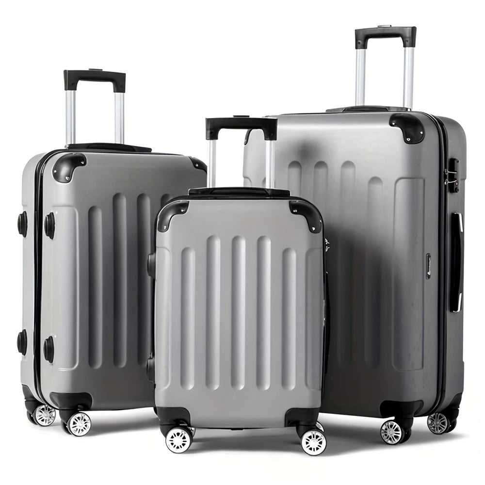 Durable 3-Piece Suitcase Set, Juego 3 Maletas Duraderas