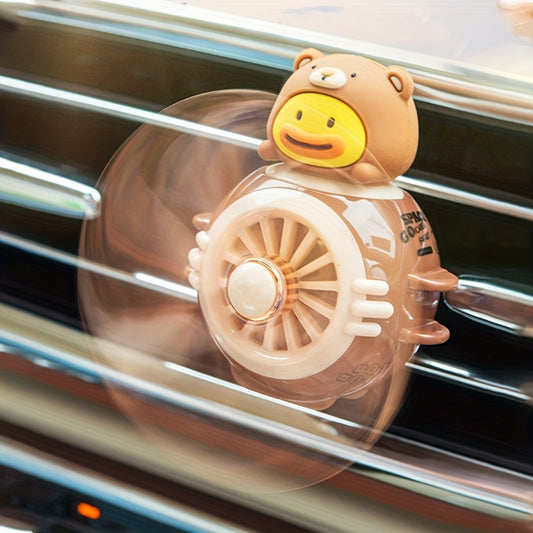 Adorable Pilot Duck Car Air Freshener