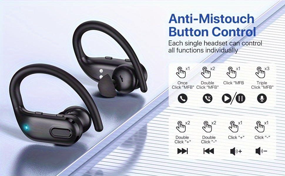 V5.3 Premium Earbuds Auriculares Premium 60H