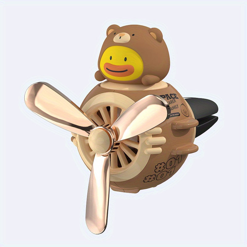 Adorable Pilot Duck Car Air Freshener