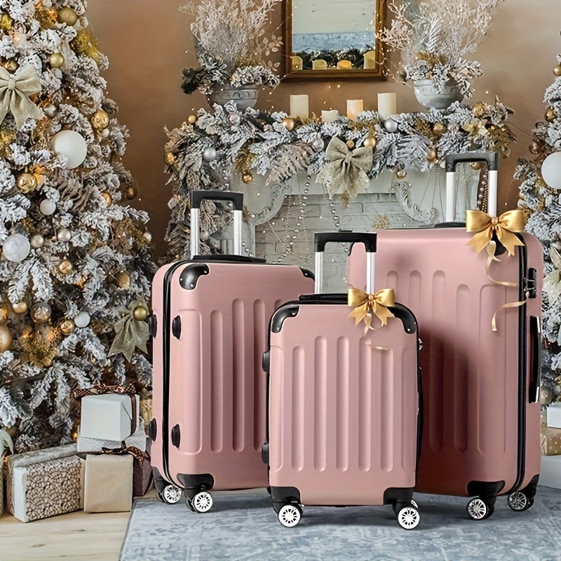 Durable 3-Piece Suitcase Set, Juego 3 Maletas Duraderas