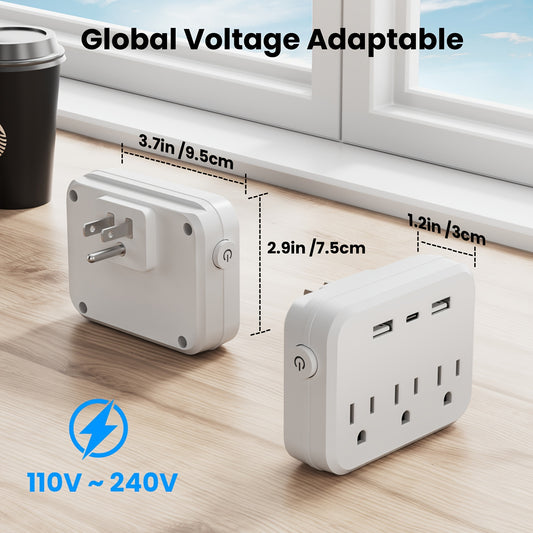 Multi-Function 6-in-1 Adapter Adaptador Multifunción 6-en-1
