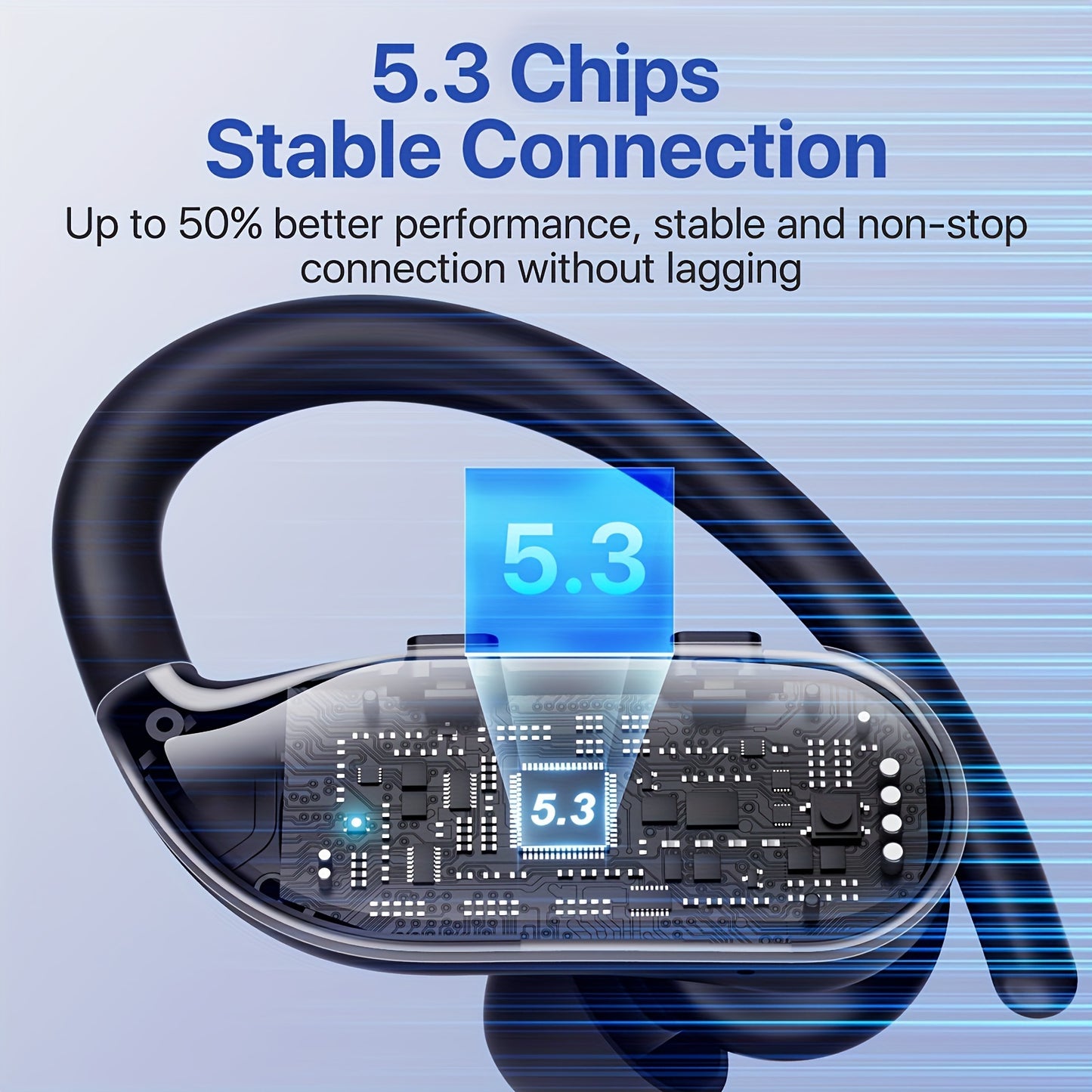 V5.3 Premium Earbuds Auriculares Premium 60H