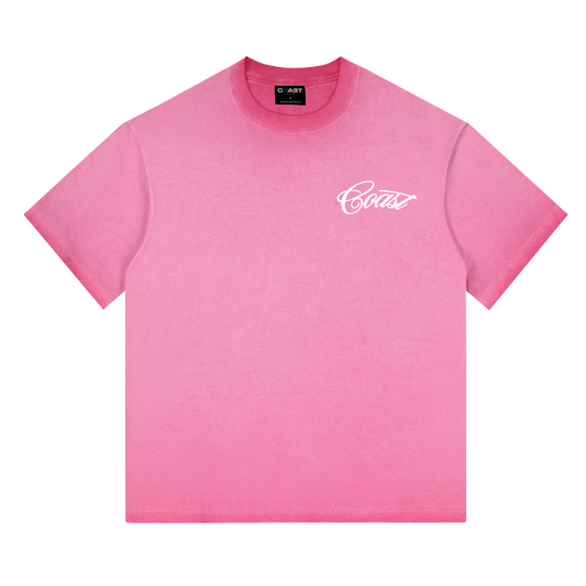 Pink Sunset Bloom T-shirt