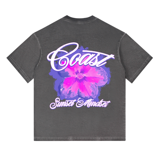 Black Sunset Bloom T-shirt