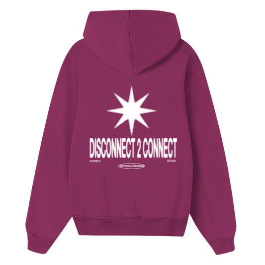 Purple Disconnect Hoodie