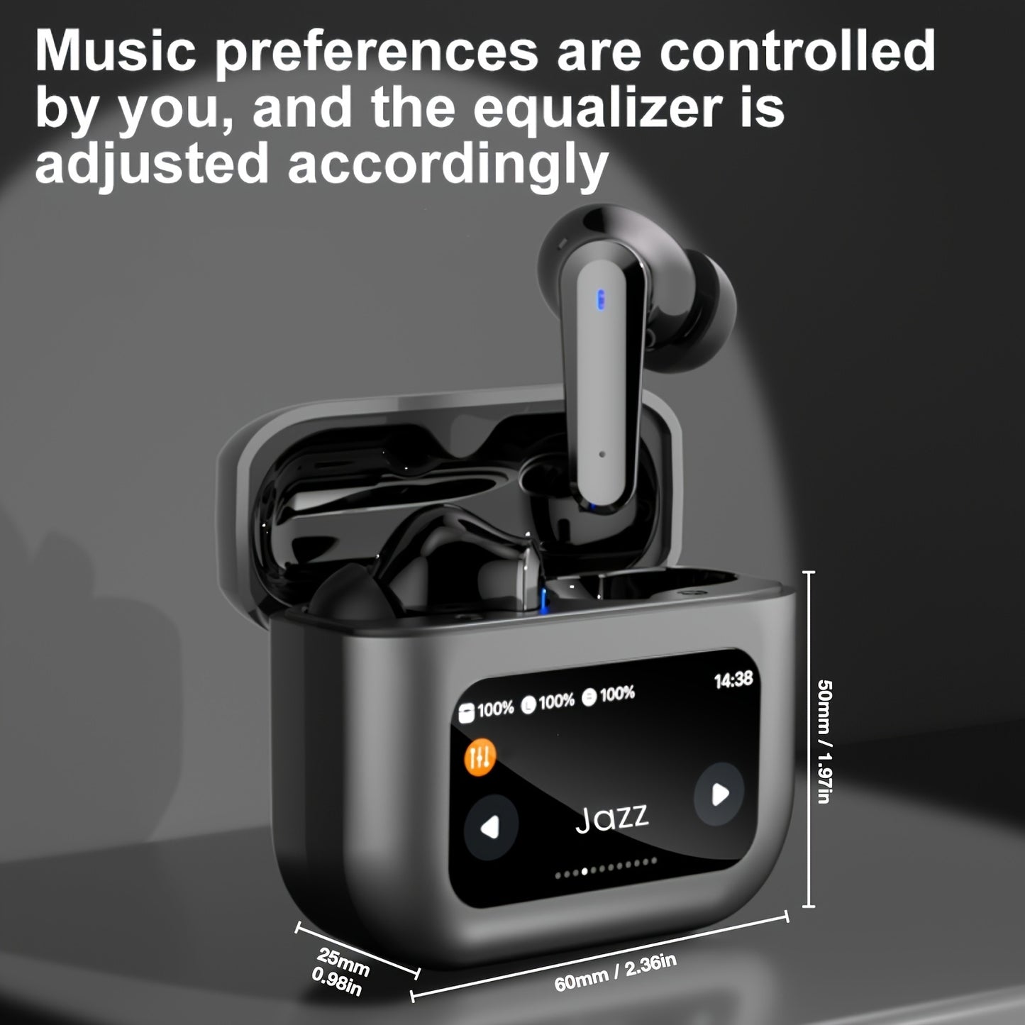 Advanced 5.4 Earbuds Auriculares Avanzados Pantalla