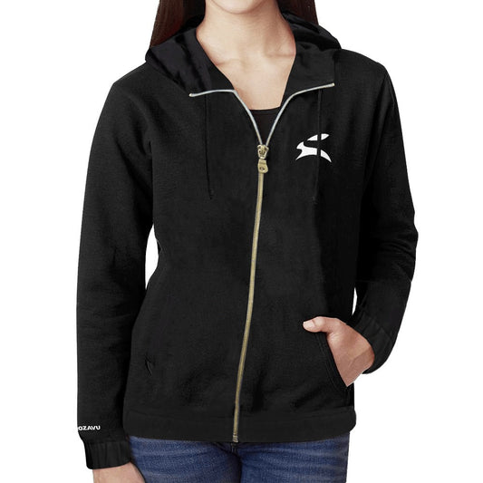 Cotton-Blend Zip Hoodie