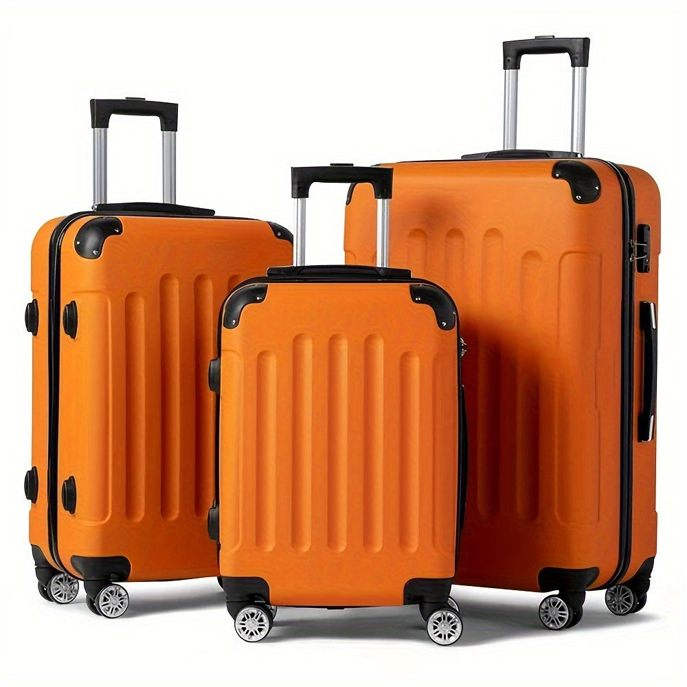 Durable 3-Piece Suitcase Set, Juego 3 Maletas Duraderas