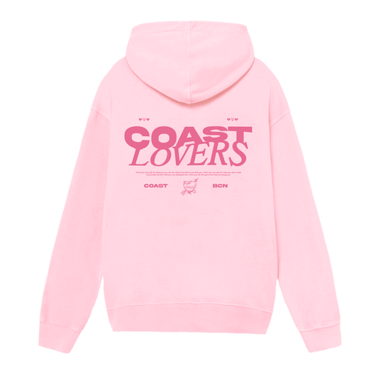 Pink Coast Lovers Hoodie