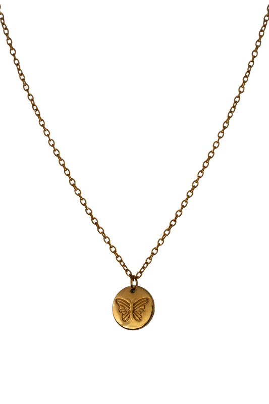 Gold Wings Necklace