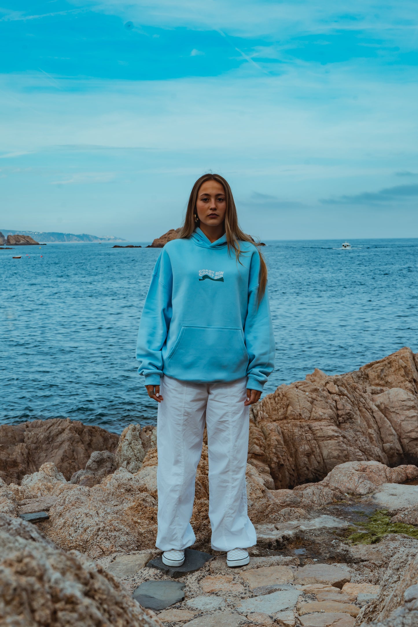 Baby Blue Outer Hoodie