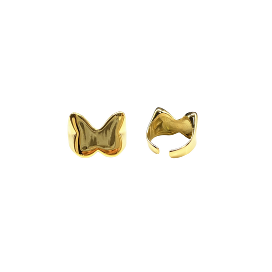 Gold Plated Logo Ring