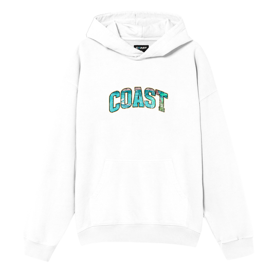White Costa Brava Hoodie