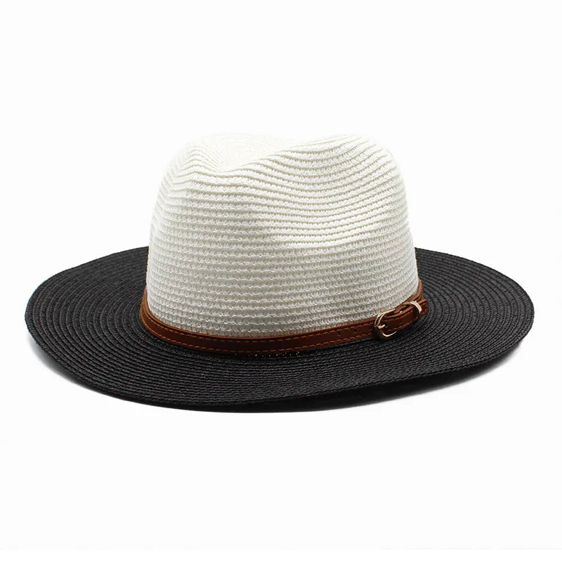 Stylish Gradient Straw Hat Sombrero Degradado