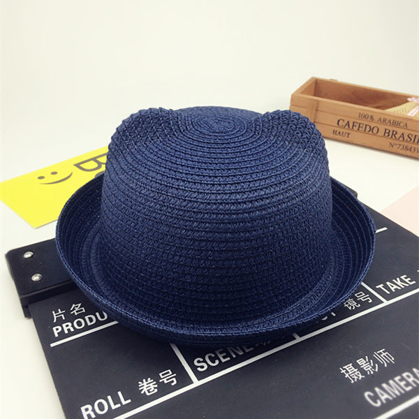 Kids Panama Hat Sombrero Niños Orejas