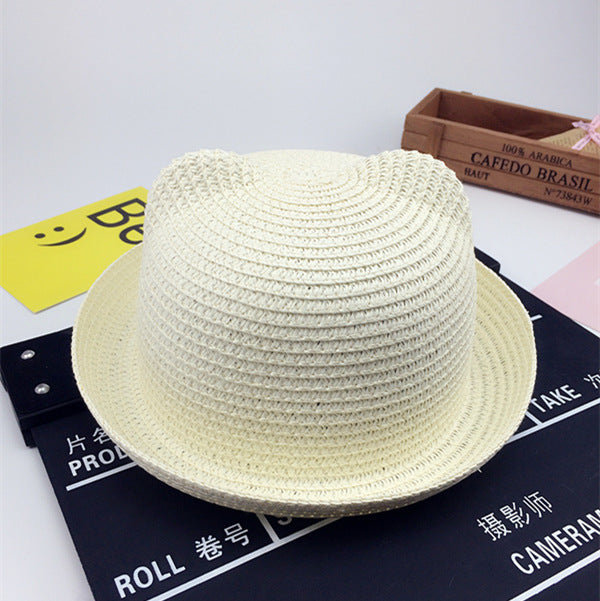 Kids Panama Hat Sombrero Niños Orejas