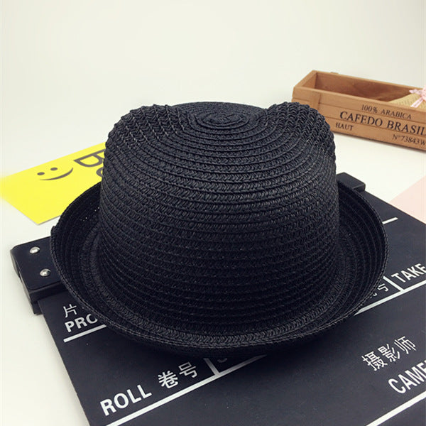 Kids Panama Hat Sombrero Niños Orejas