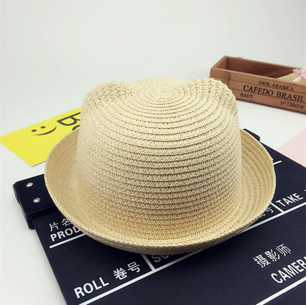 Kids Panama Hat Sombrero Niños Orejas