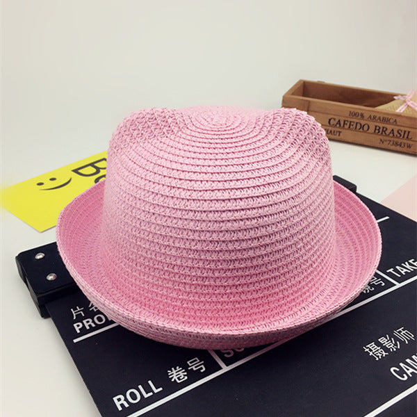 Kids Panama Hat Sombrero Niños Orejas