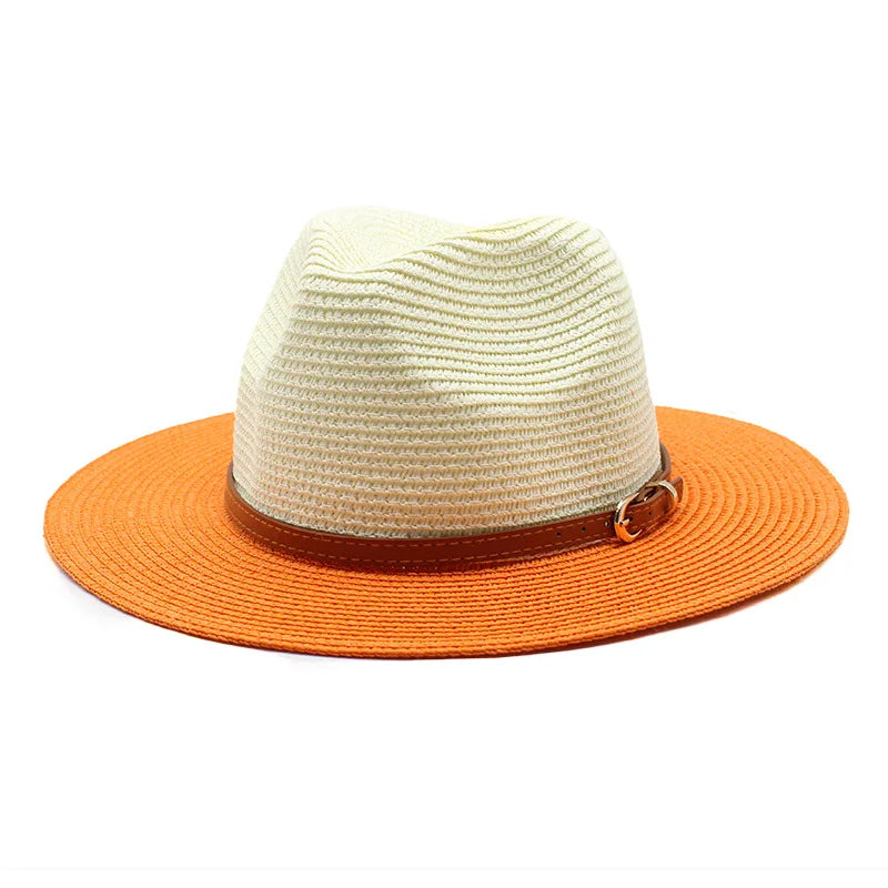 Stylish Gradient Straw Hat Sombrero Degradado