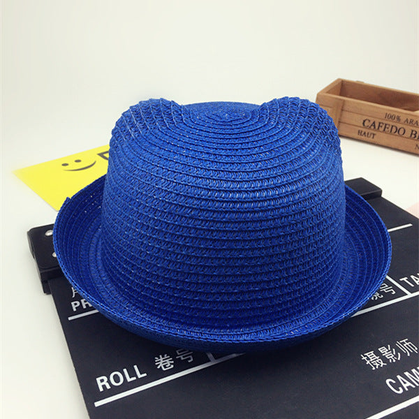 Kids Panama Hat Sombrero Niños Orejas