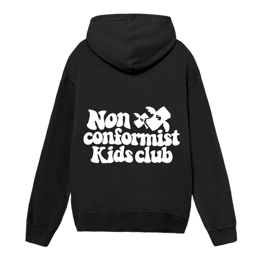 Non Conformist Black Hoodie