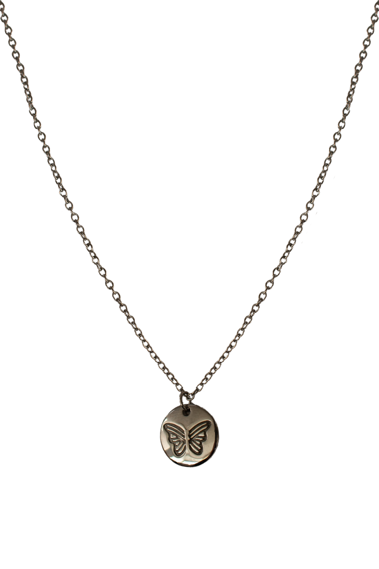 Silver Wings Necklace