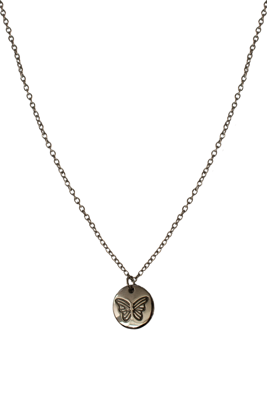 Silver Wings Necklace