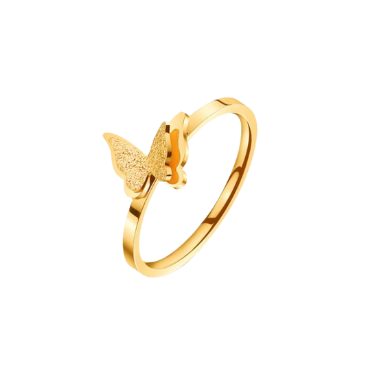 Gold Butt. Ring