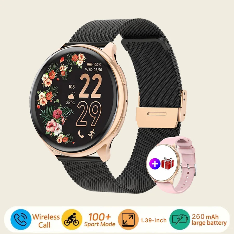Women Smart Watch Always Display, Reloj Inteligente Mujeres Pantalla Siempre