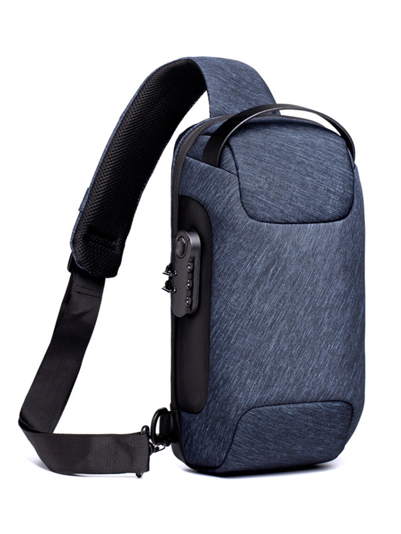 Executive Crossbody Sling Backpack USB