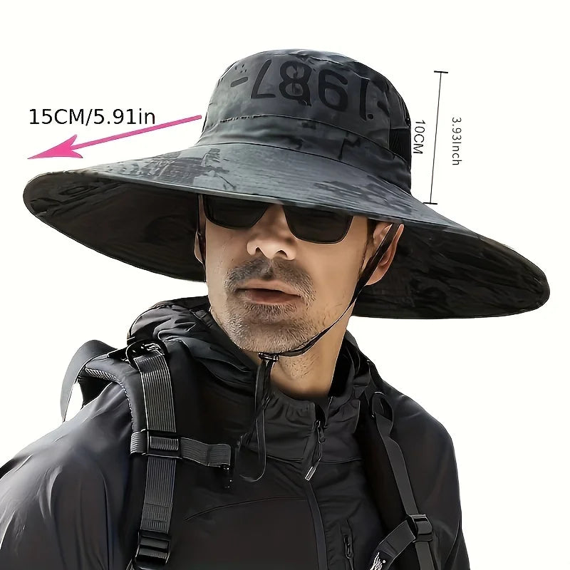 Men's Wide Brim Hat Sombrero Hombre