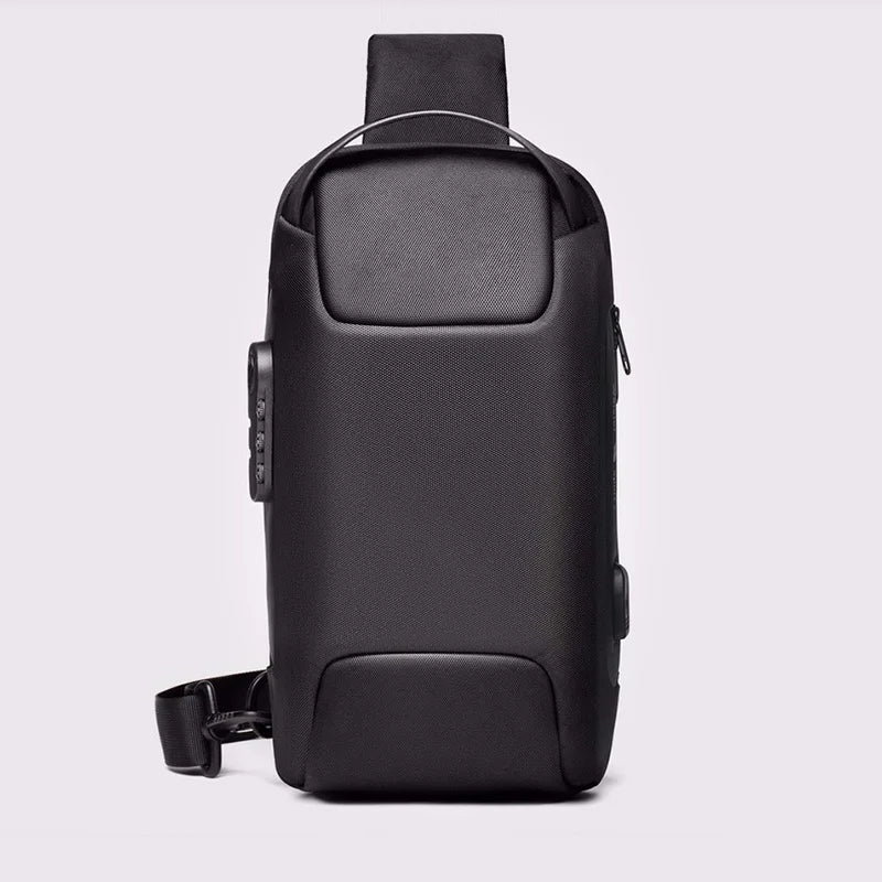 Executive Crossbody Sling Backpack USB