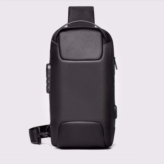 Executive Crossbody Sling Backpack USB