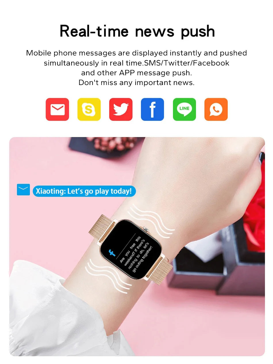 Android Smart Watch Health Monitor, Monitor Salud Reloj Inteligente Android