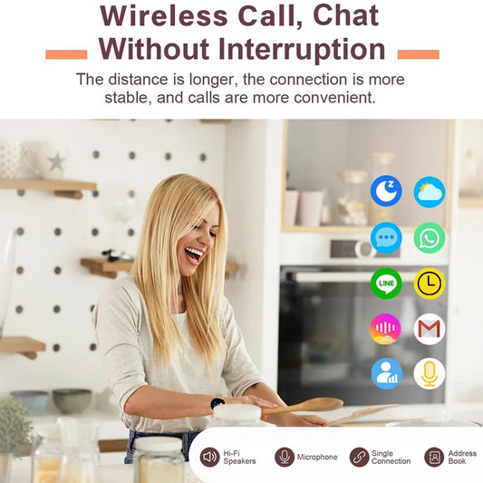 Women Smart Watch Always Display, Reloj Inteligente Mujeres Pantalla Siempre