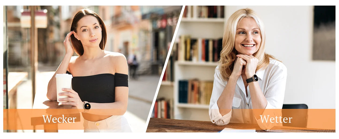 Women Smart Watch Always Display, Reloj Inteligente Mujeres Pantalla Siempre