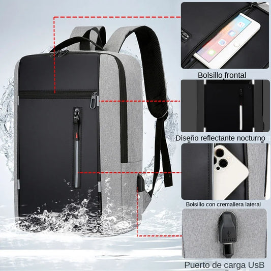 Executive Business Laptop Backpack USB