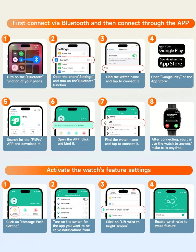 Android Smart Watch, Reloj Inteligente Android
