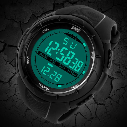 SKMEI Military Digital Sport Watch, Reloj Deportivo Digital Militar SKMEI