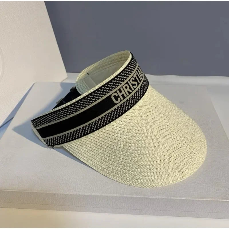 Elegant Beach Straw Hat Sombrero Paja