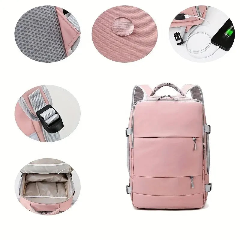 Multifunctional Travel Backpack Shoe Storage