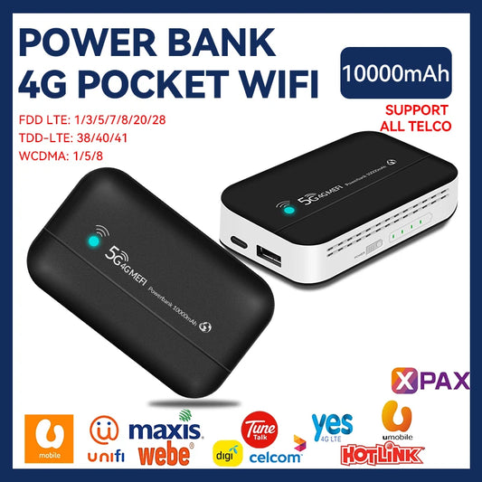 Professional 4G Router Power Bank PW100