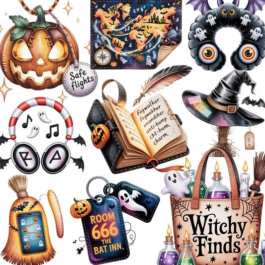 Halloween Stickers Kids Crafts DIY Supplies
