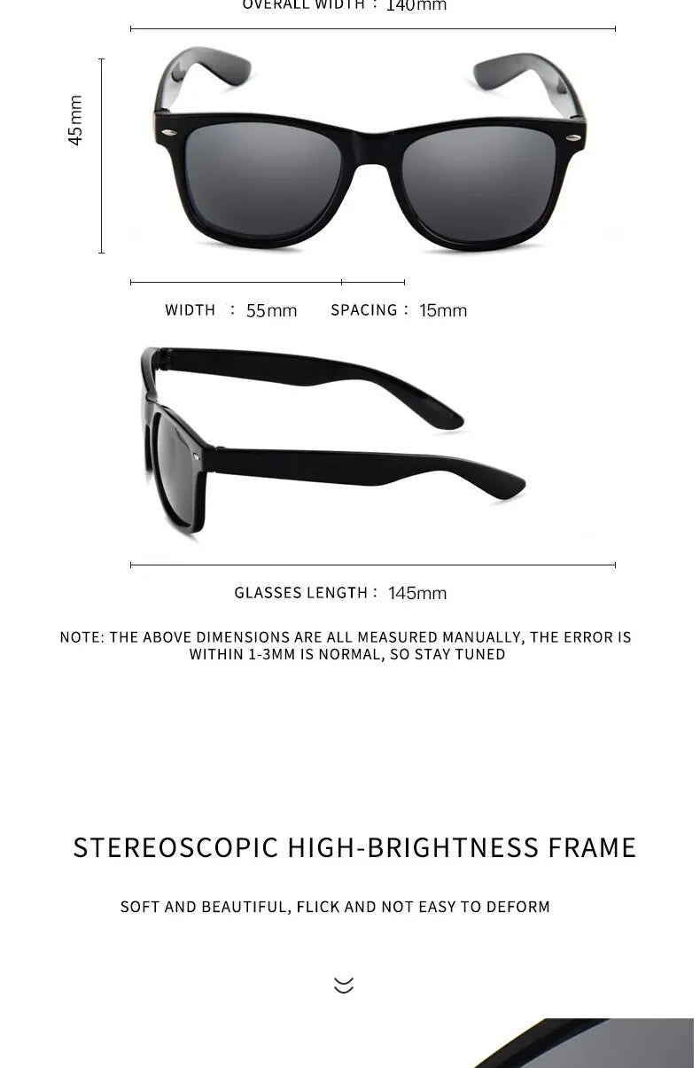 Affordable Classic Unisex Sunglasses UV400