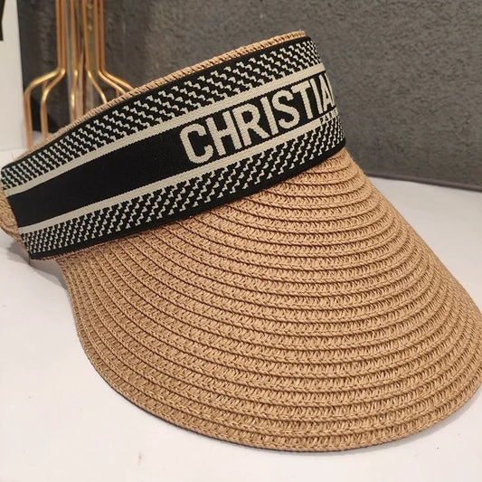 Elegant Beach Straw Hat Sombrero Paja